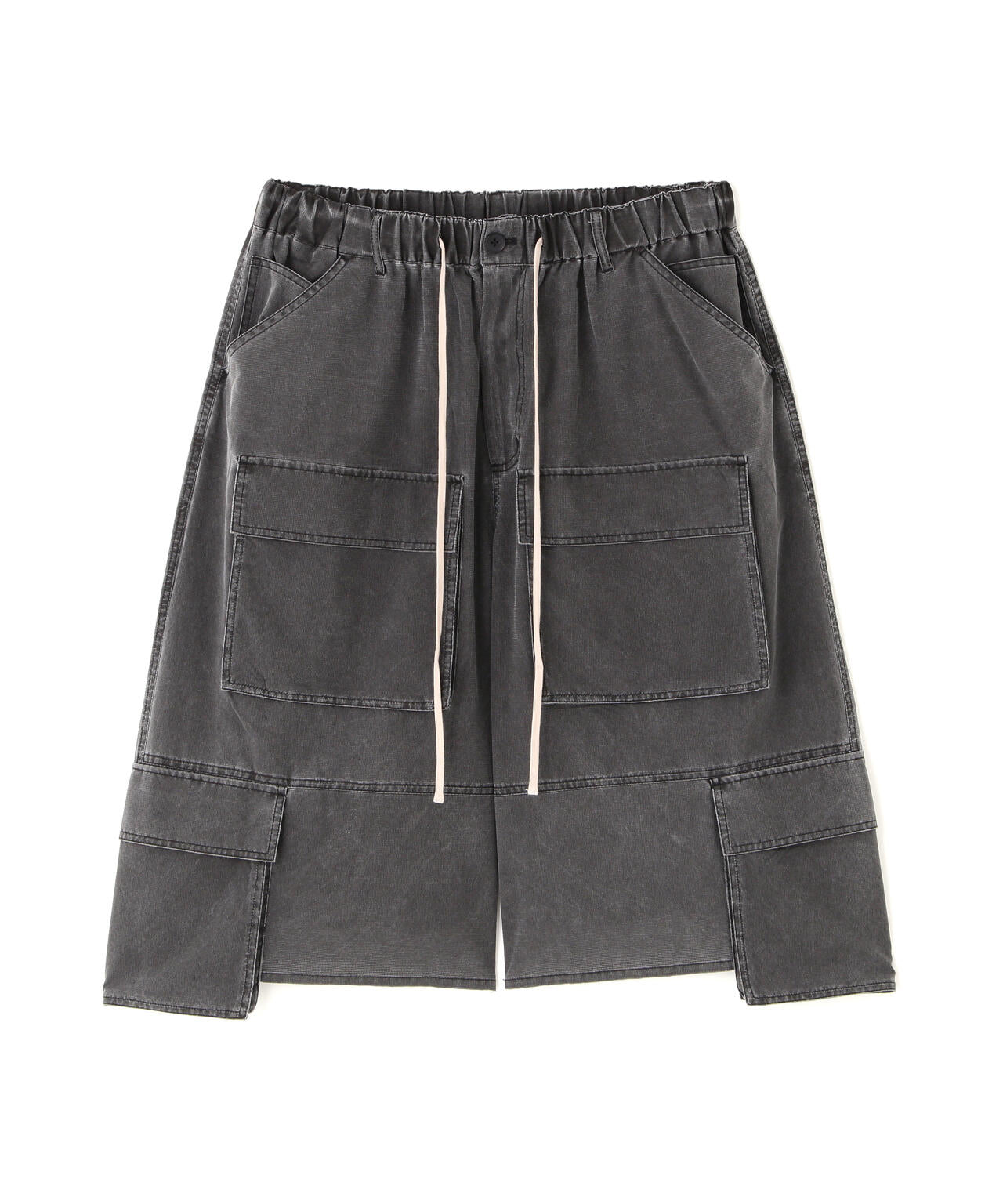 DankeSchon/ダンケシェーン/PIGMENT WIND CLOTH CARGO SHORTS