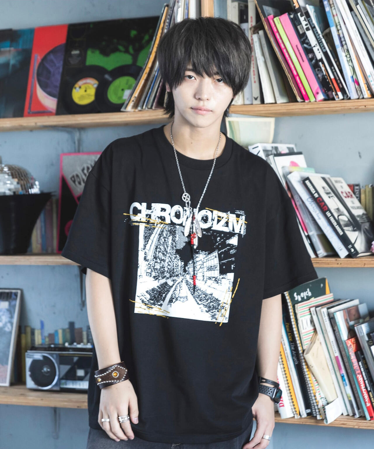 CHRONOIZM/クロノイズム/PHOTO T-shirt