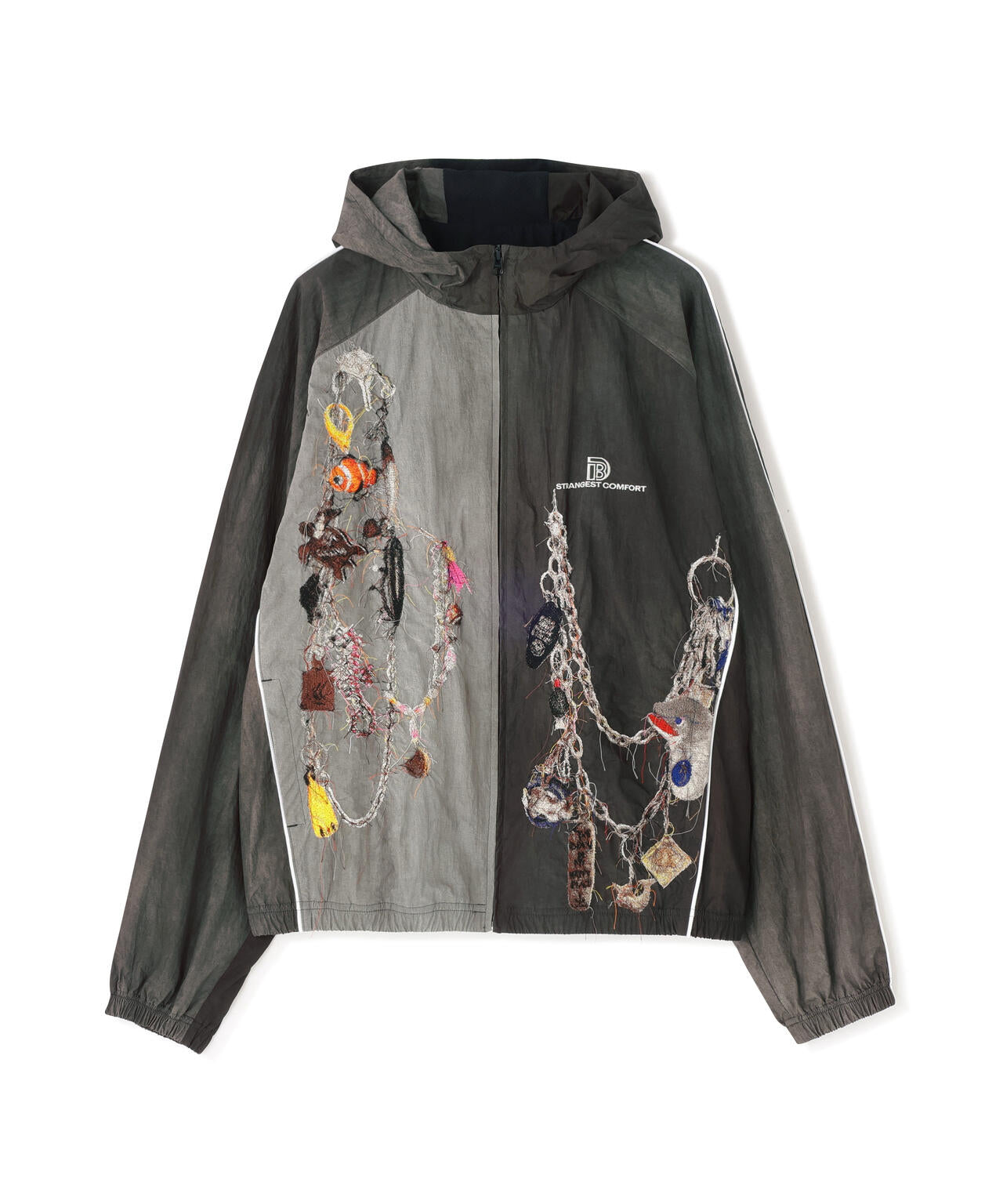 doublet/ダブレット/EMBROIDERED CHAIN TRACK JACKET