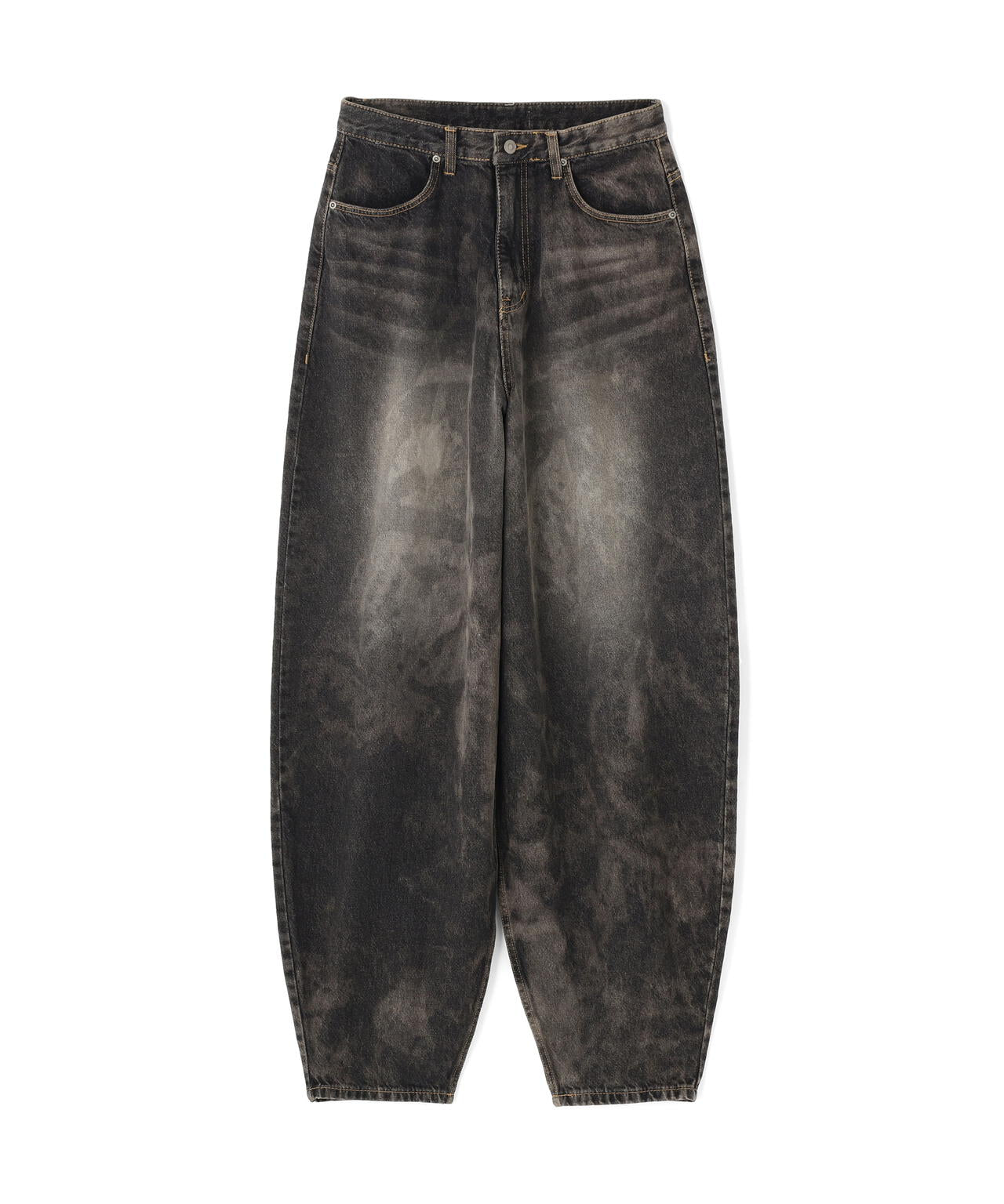 SIS/エスアイエス/Washed Wide Denim Pants