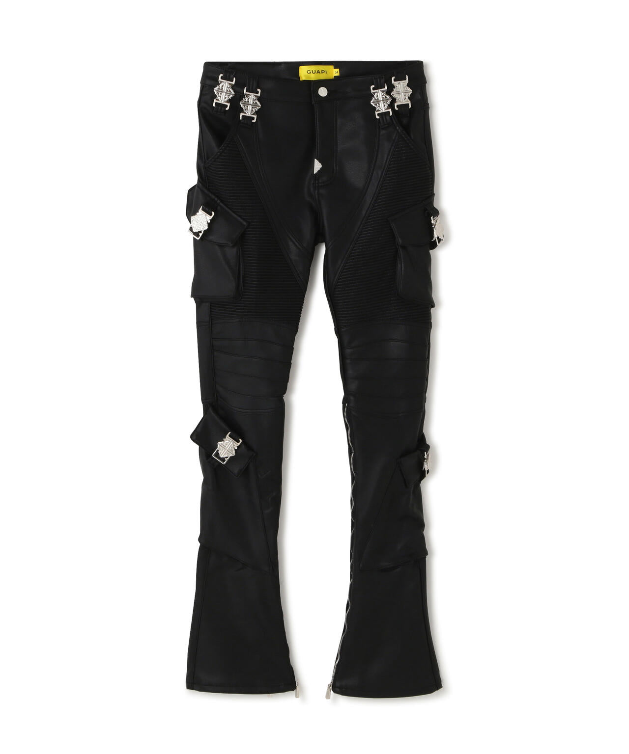 GUAPI/グアピ/Black Ops Leather Pant