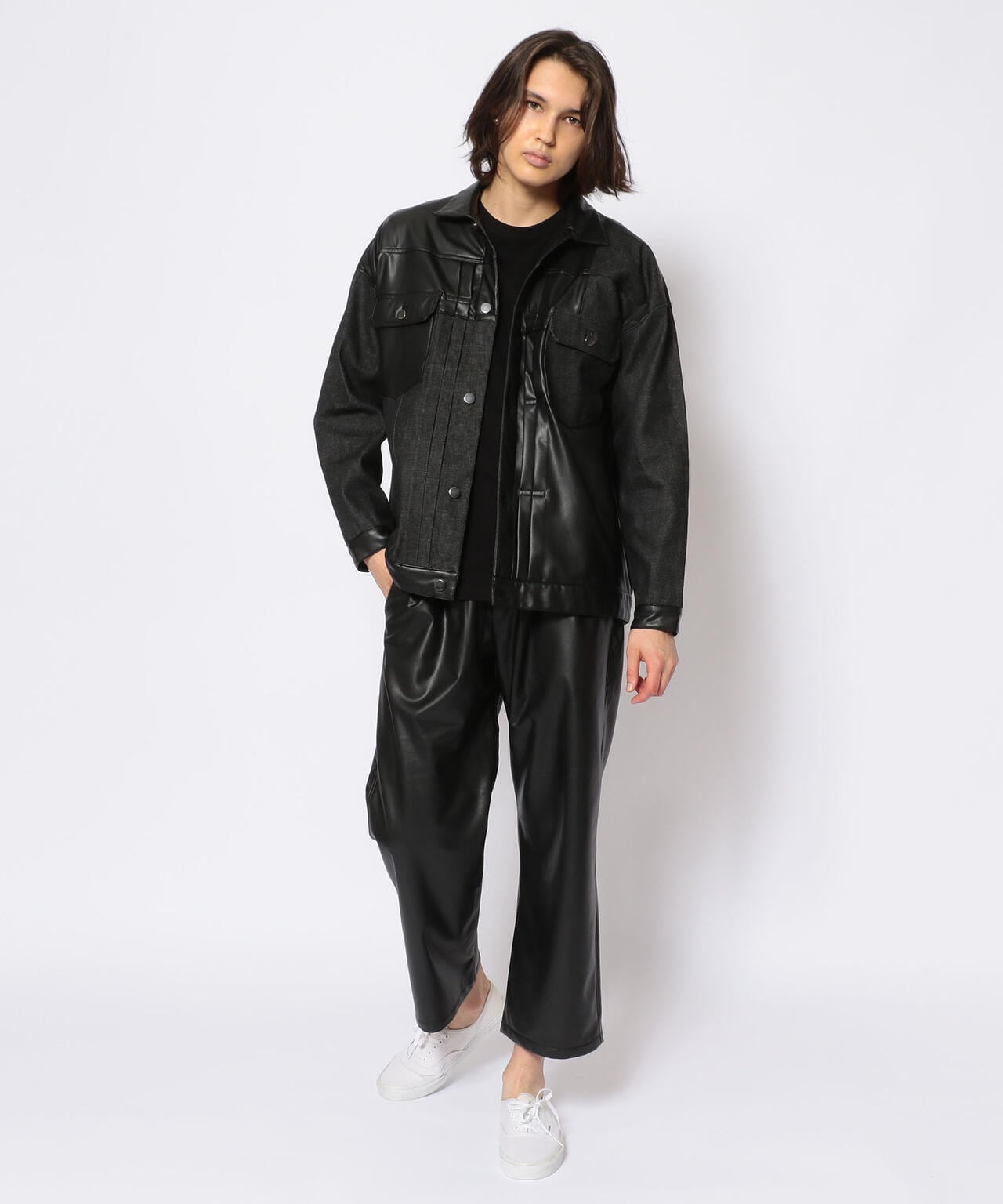 LUSOR(ルーソル)Ecoleather G JKT エコレザーGジャケット