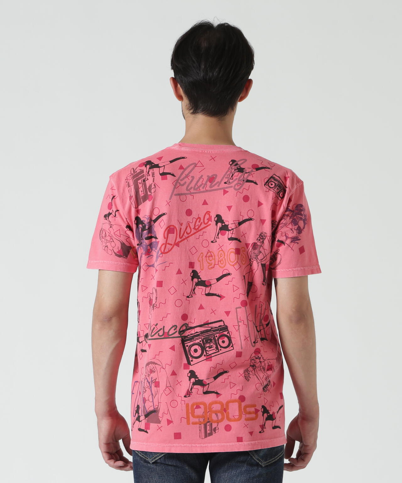 Kare/ME(カーミー)1980総柄Tシャツ