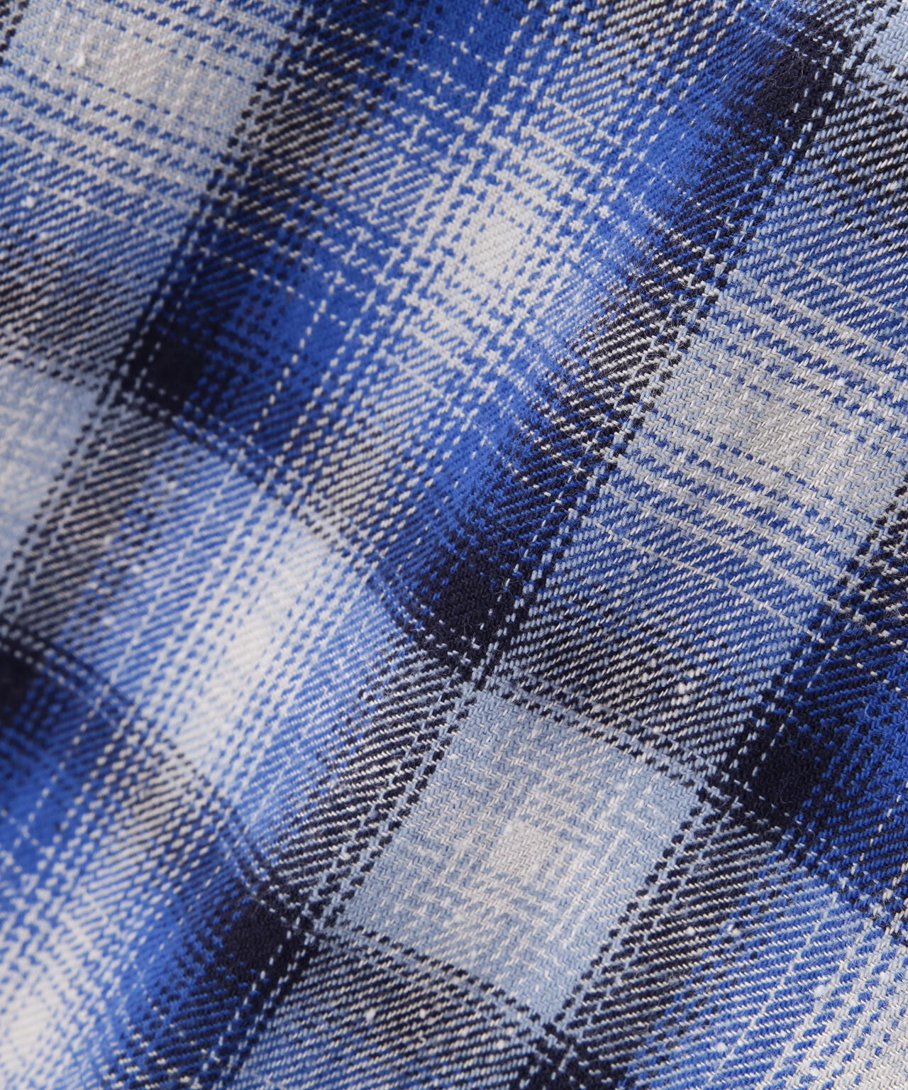 MINEDENIM(マインデニム)V.Nep Check Flannel Open Collar SH