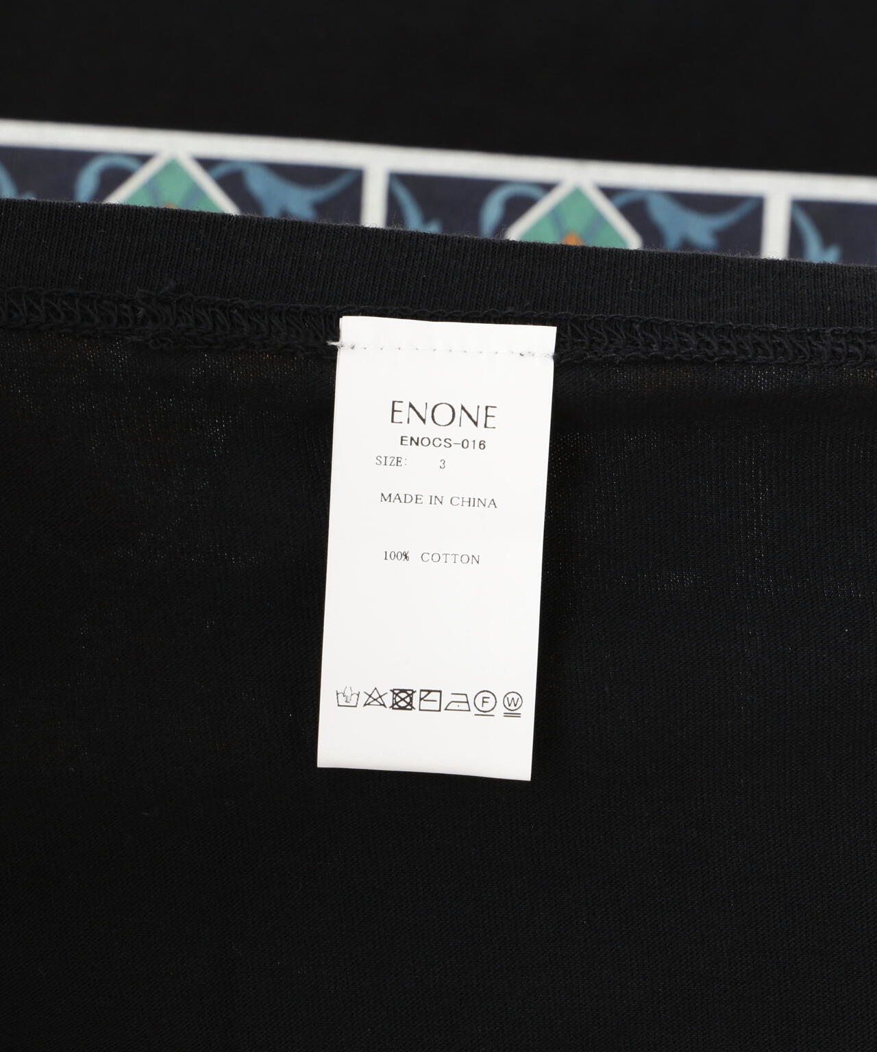 ENONE エノン/Feel The Luck Print Tee フィールザラックプリントロンT