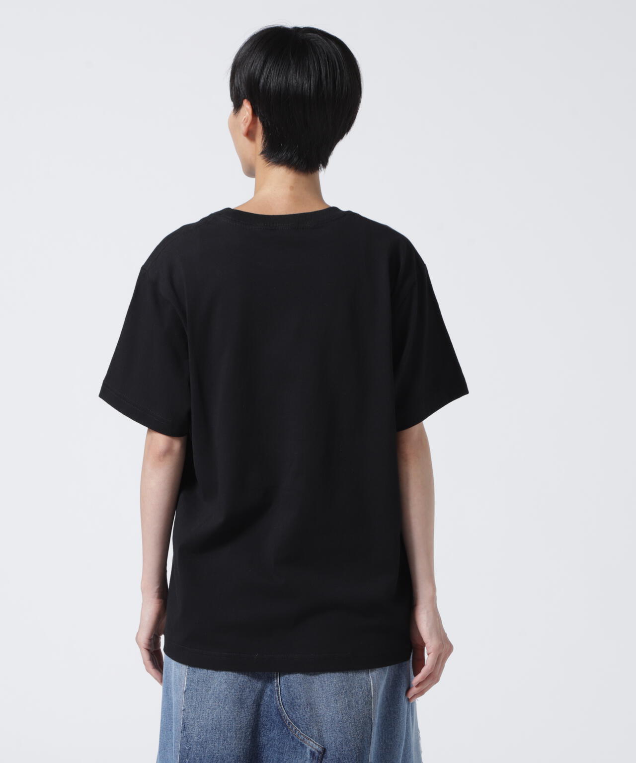 Kare/ME(カーミー)H MM Tシャツオレンジプリント