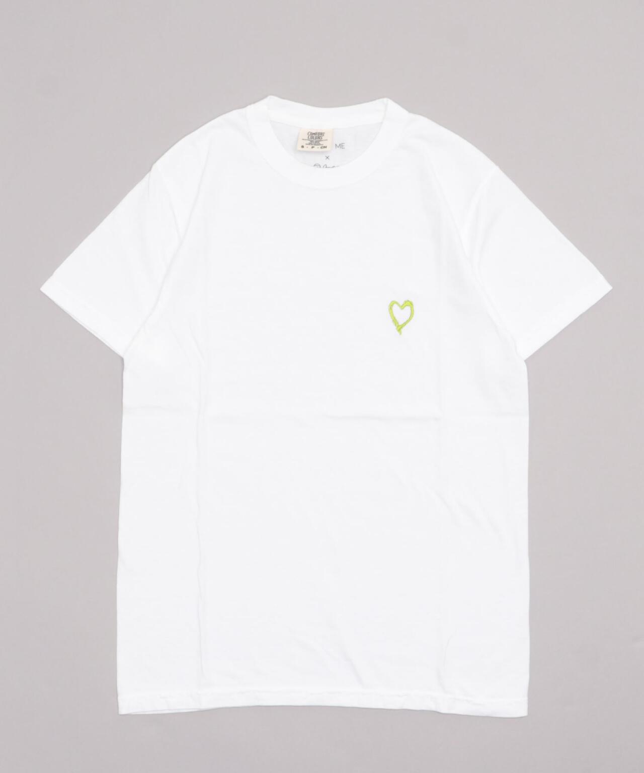 Kare/ME(カーミー) ハート刺繍Tシャツ