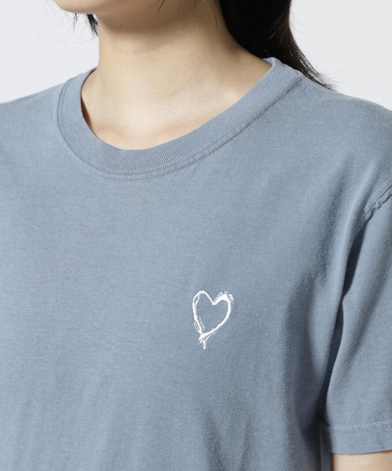 Kare/ME(カーミー) ハート刺繍Tシャツ