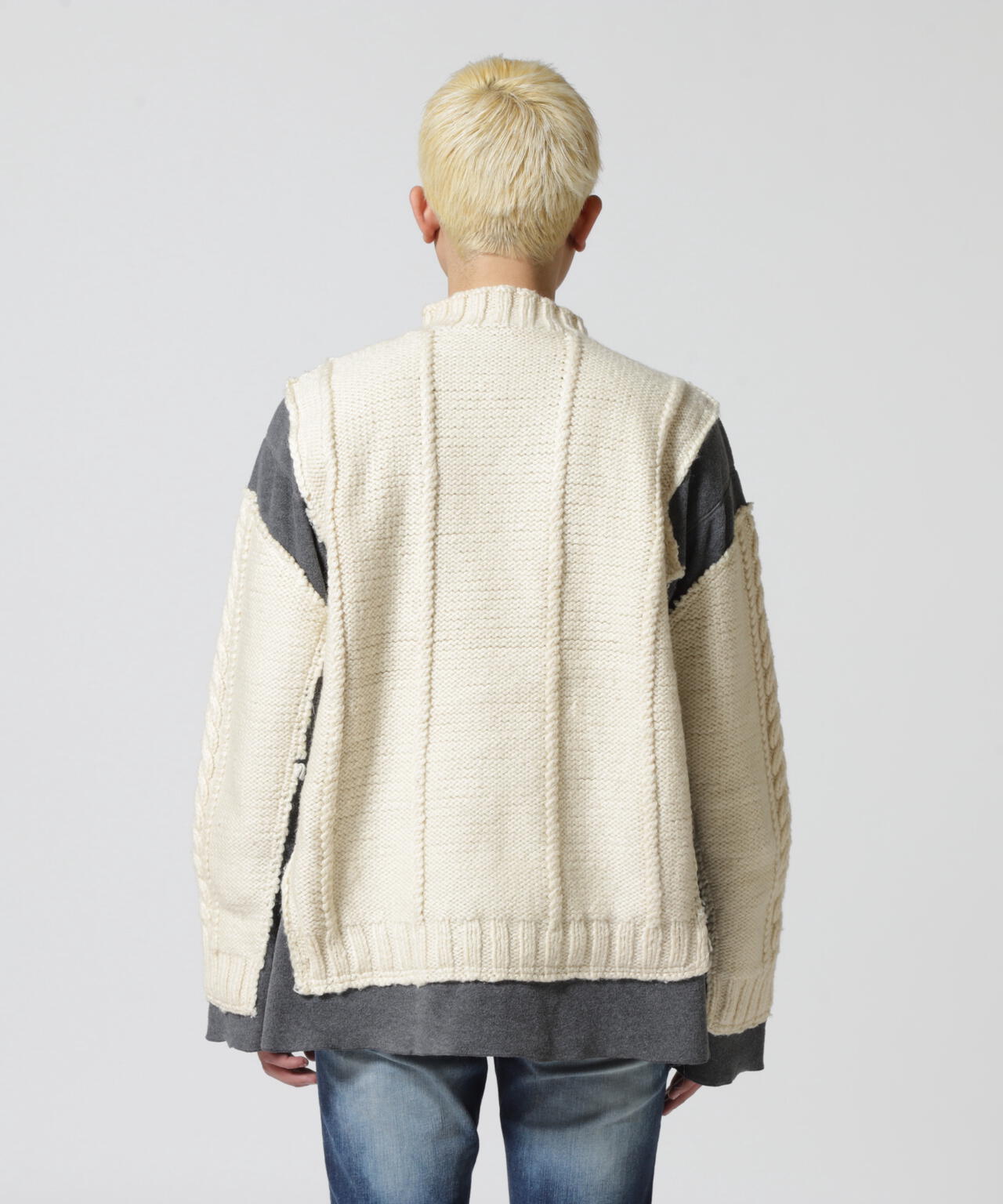 Needles/ニードルズ/Fisherman Sweater/フィッシャーマンニット