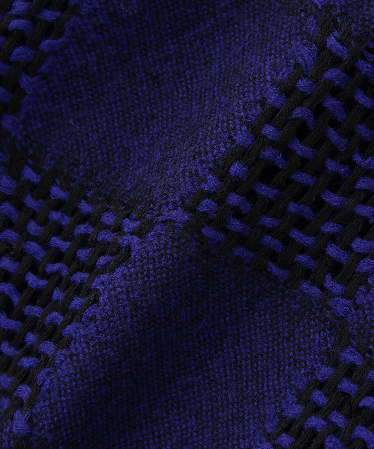 LUSOR(ルーソル)WOOL CHECK CD ウールチェックカーディガン