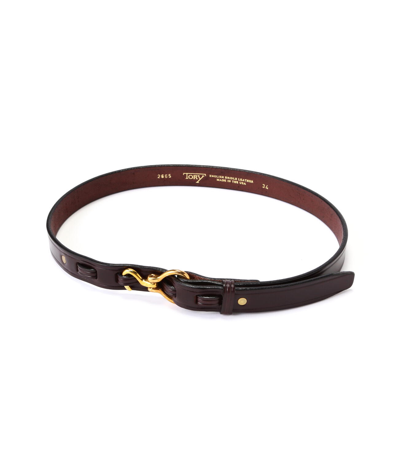 【TORY LEATHER/トリーレザー】Brass Mini Hoof Pick Belt /ブラスミニ フーフ ピック ベルト