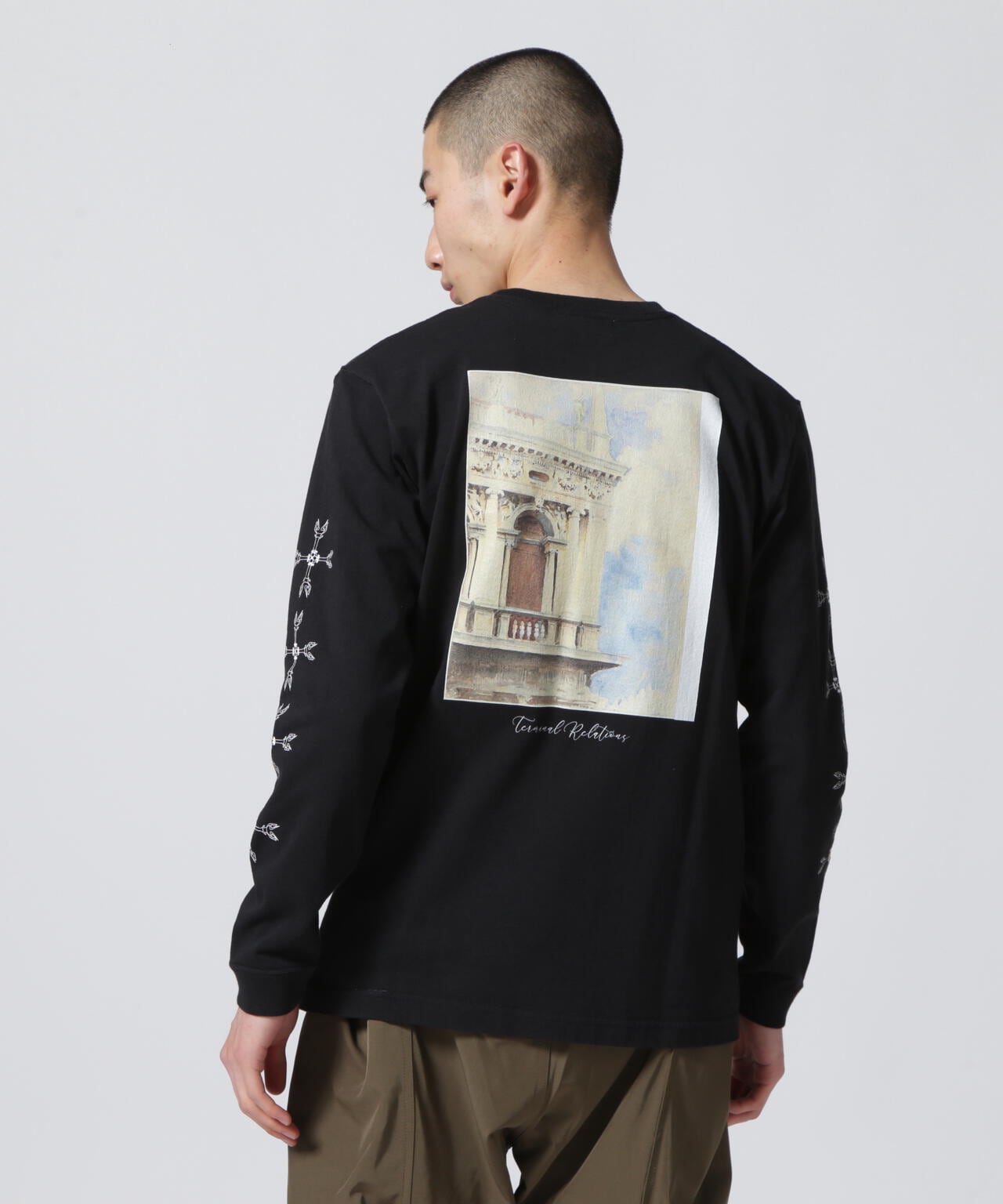ENONE (エノン) TERMINAL RELATIONS PRINT TEE