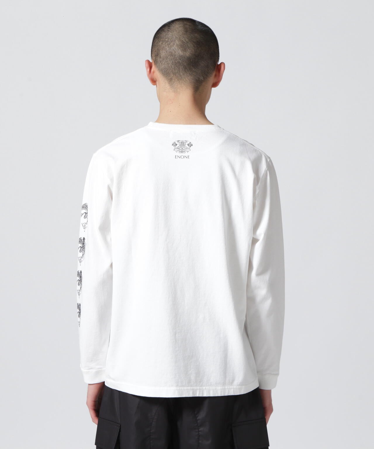 ENONE エノン/ACROSS THE MOON PRINT TEE