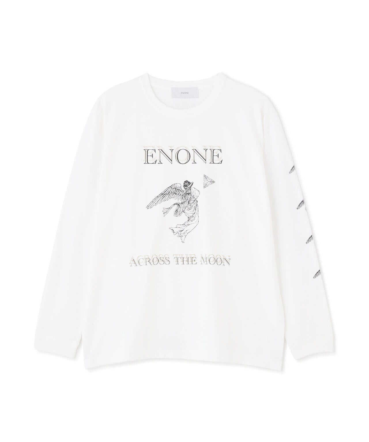 ENONE エノン/ACROSS THE MOON PRINT TEE