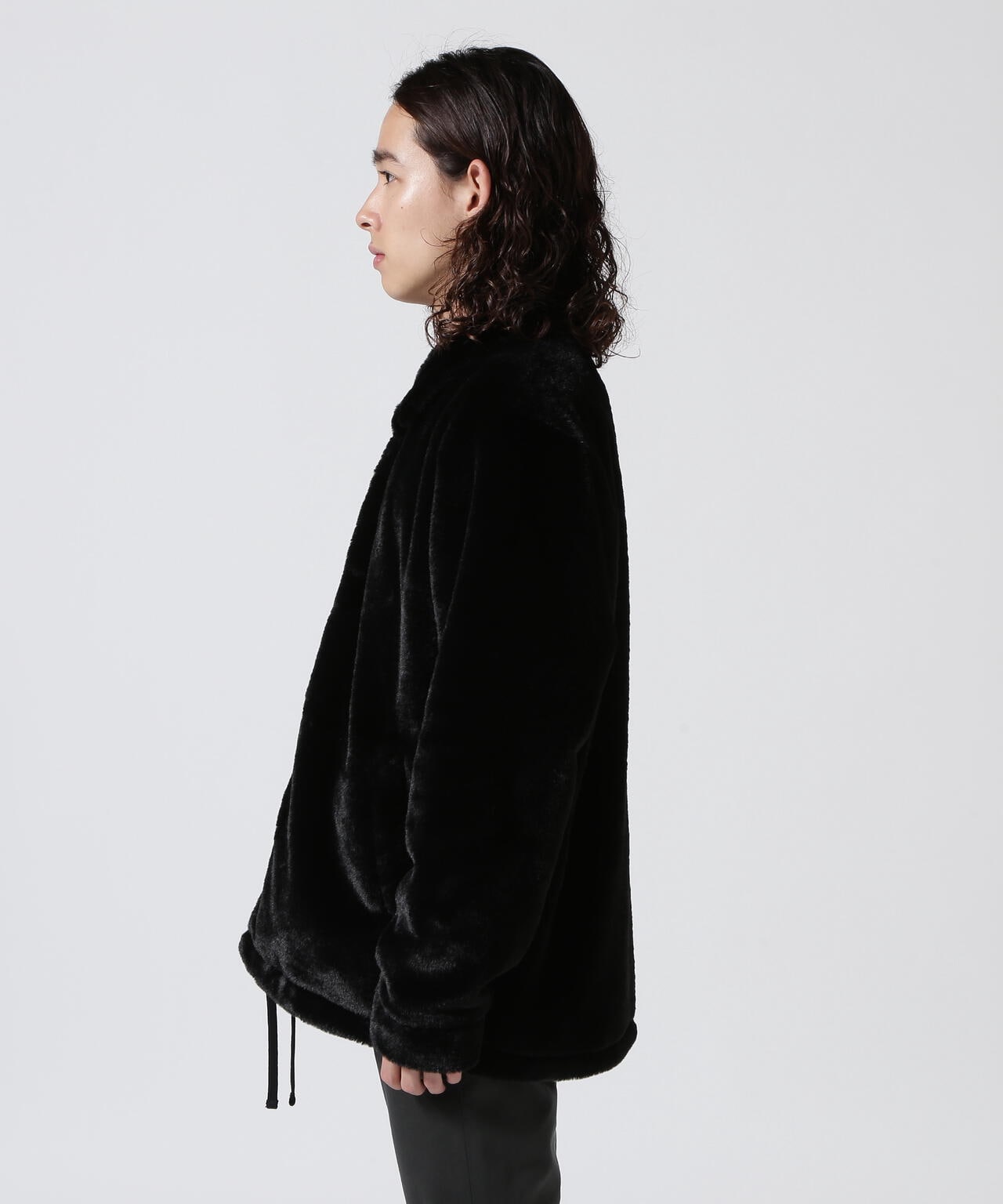 LUSOR(ルーソル)ECO FUR COACH JKT エコファーコーチジャケット