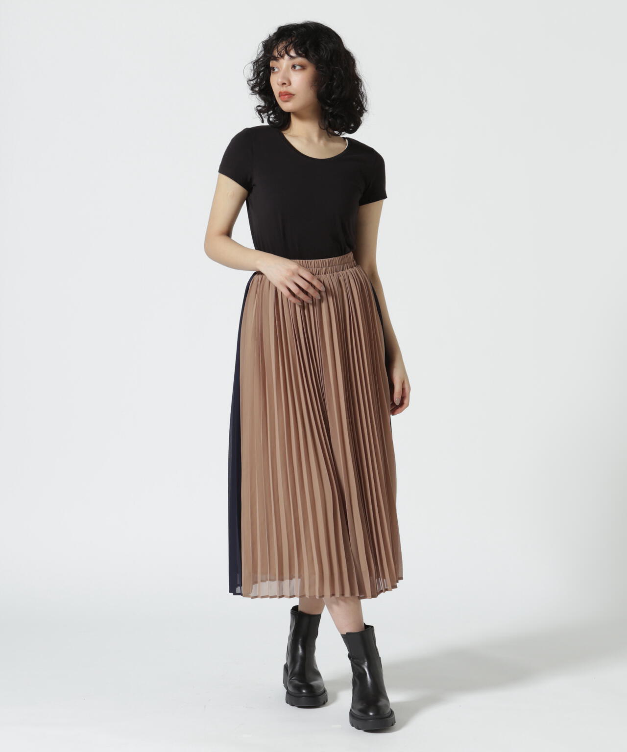 Risley(リズレー) 別注メッシュプリーツスカート