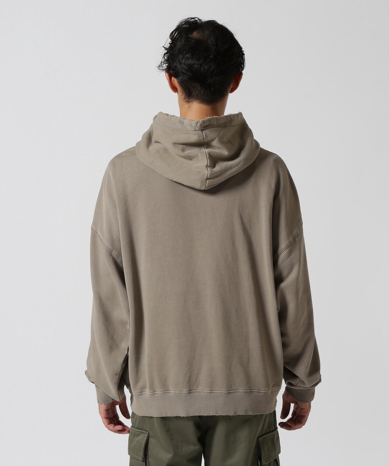 LUSOR(ルーソル)PIGMENT SWEAT HOODIE LIGHT