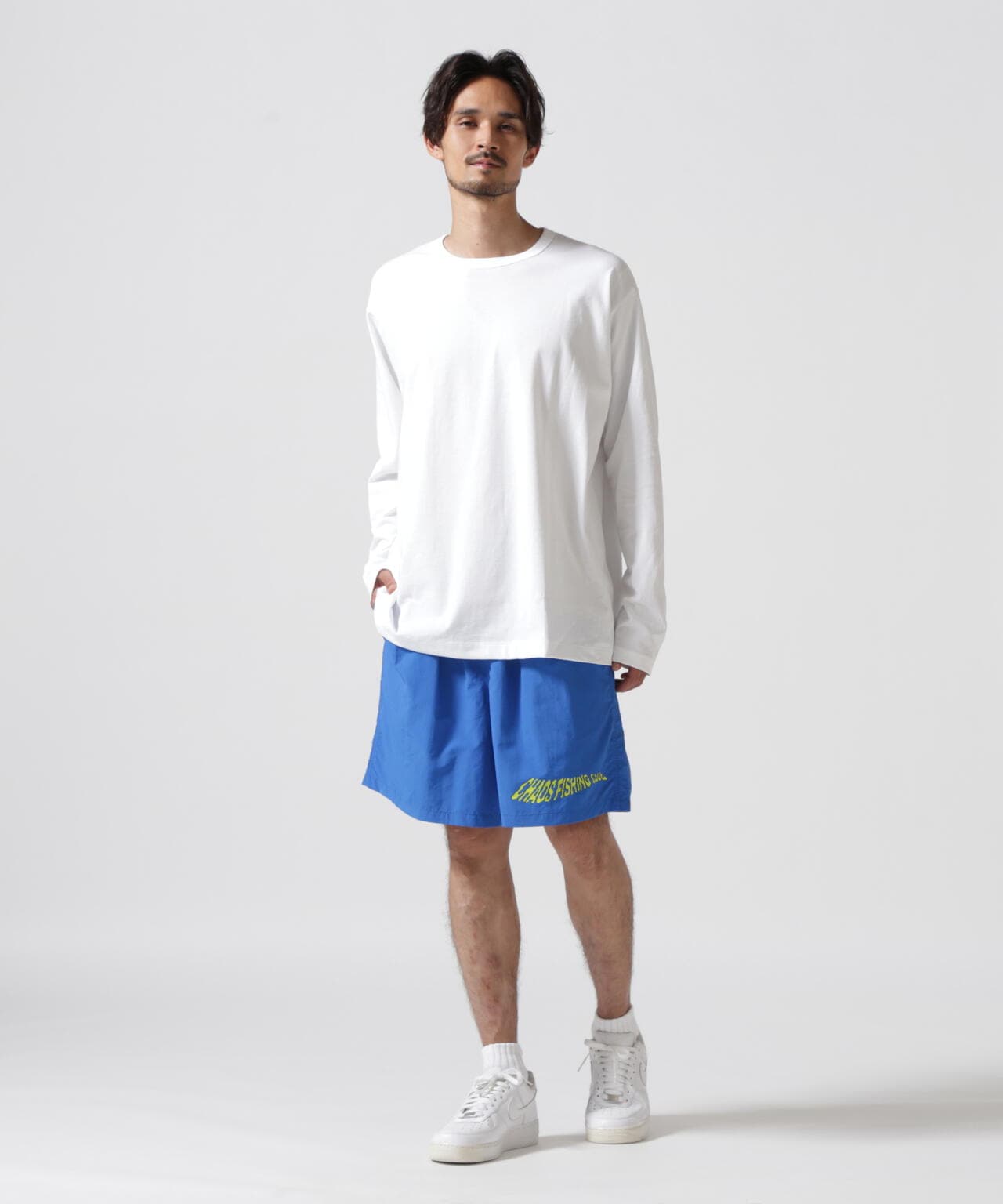 ATON (エイトン) DRY COTTON JERSEY L/S T-SHIRT