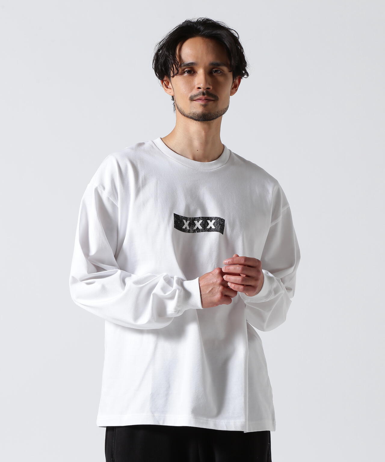 GOD SELECTION XXX / LONG SLEEVE T-SHIRT GX-A25-LT-03