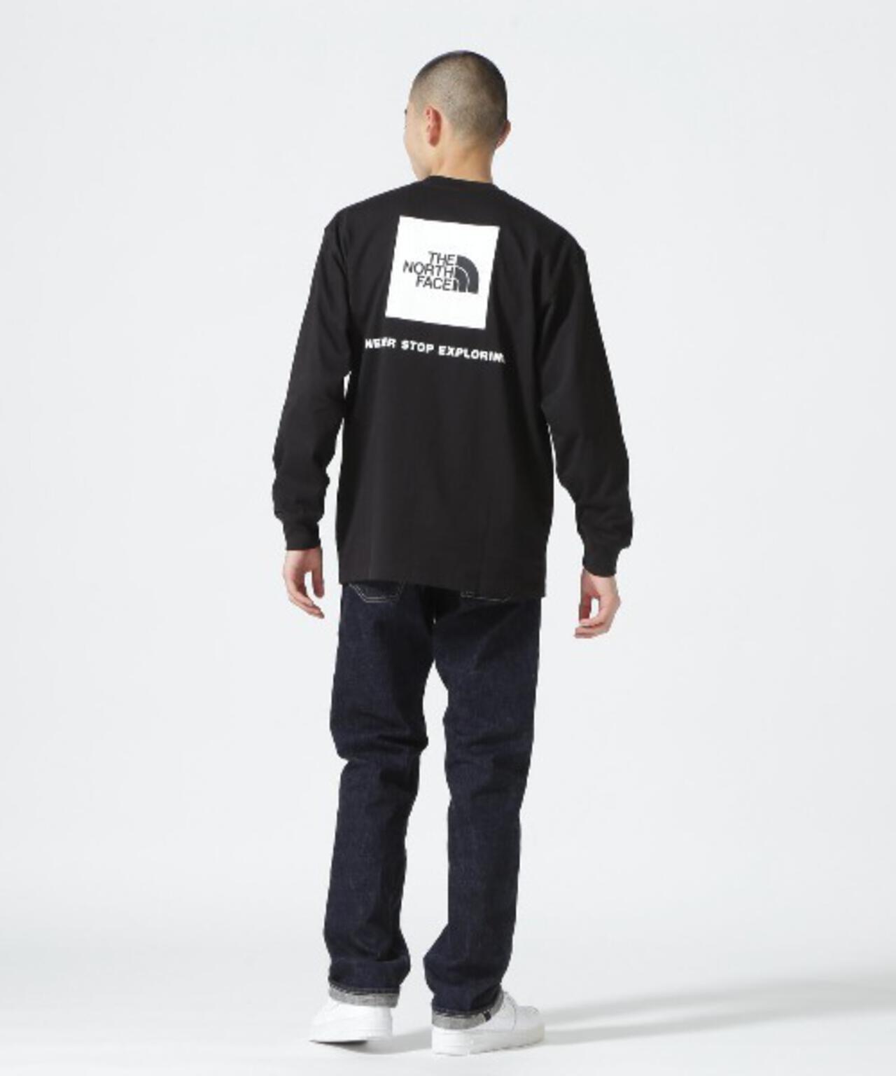 THE NORTH FACE/ザ・ノース・フェイス L/S Back Square Logo Tee