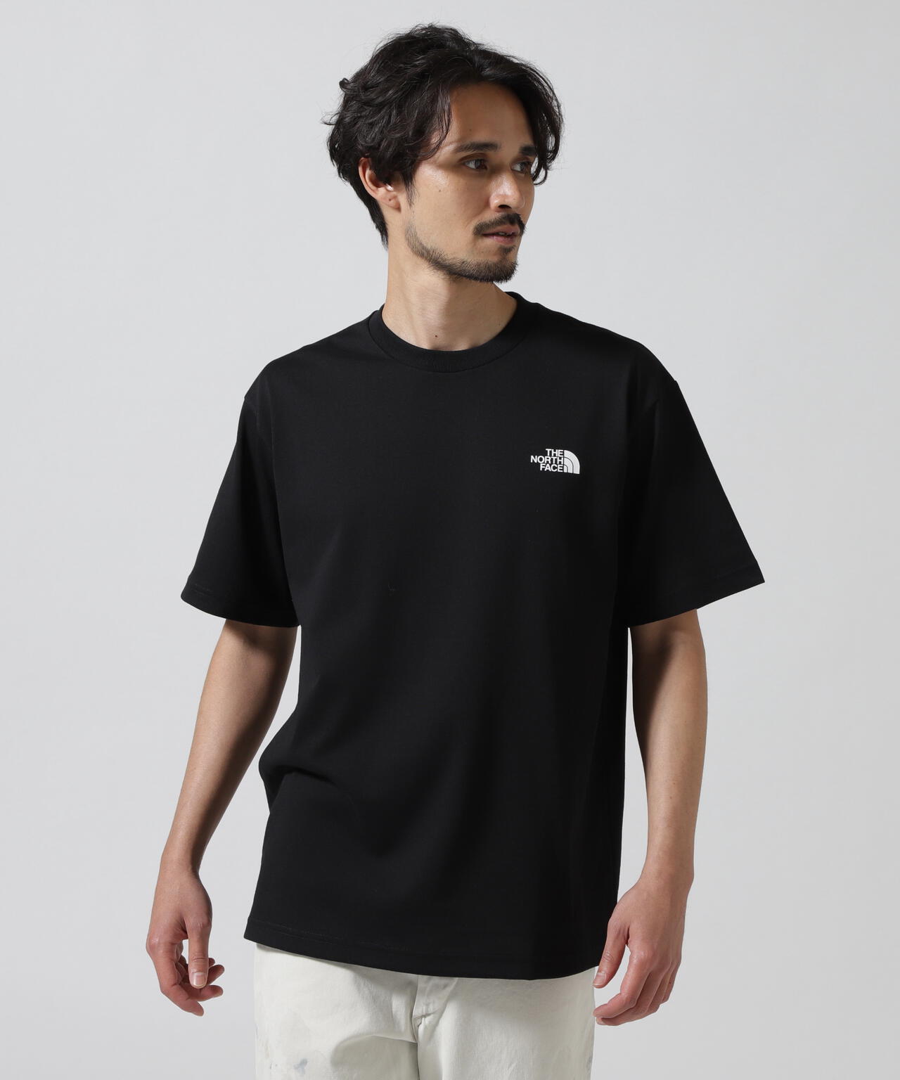 THE NORTH FACE / S/S Back Square Traverse Logo T