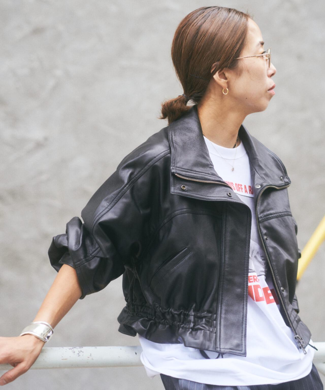 NCB neat caprice brand(エヌシービーニートカプリスブランド) WOMENS SHEEP STAND JACKET