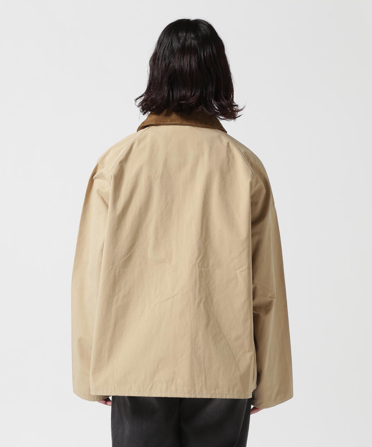 Barbour(バブアー)TRANSPORT / トランスポート/ピーチスキン コットン ショートレングスブルゾン