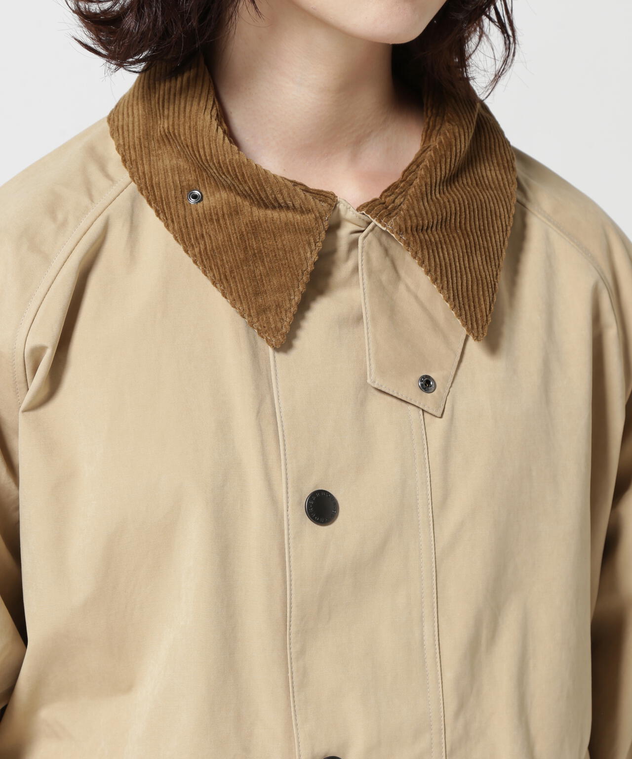 Barbour(バブアー)TRANSPORT / トランスポート/ピーチスキン コットン ショートレングスブルゾン