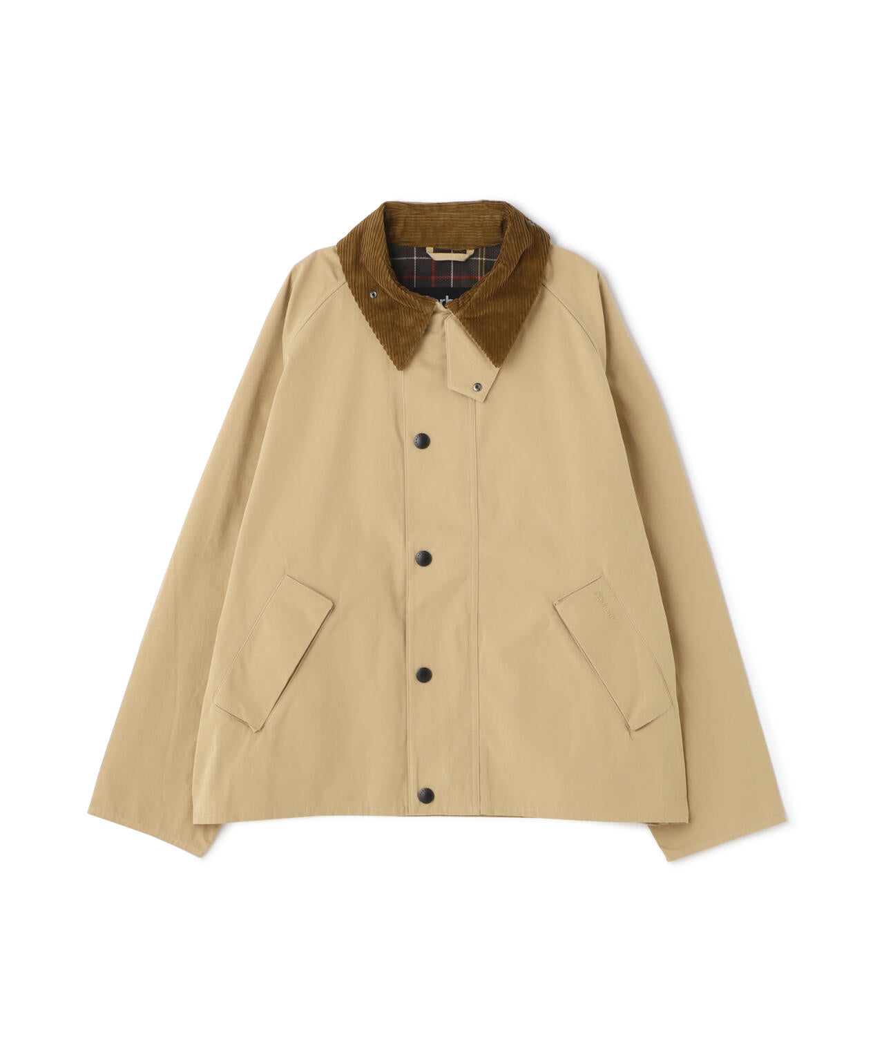 Barbour(バブアー)TRANSPORT / トランスポート/ピーチスキン コットン ショートレングスブルゾン