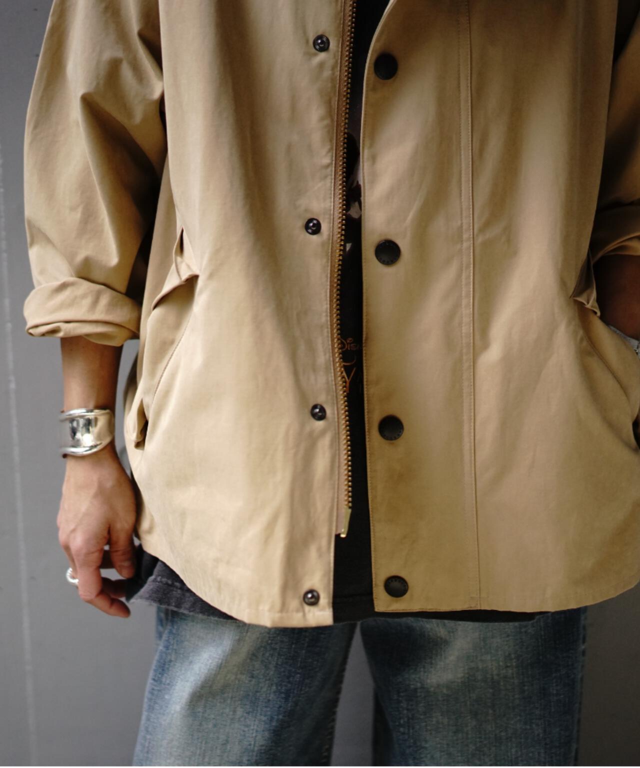 Barbour(バブアー)TRANSPORT / トランスポート/ピーチスキン コットン ショートレングスブルゾン