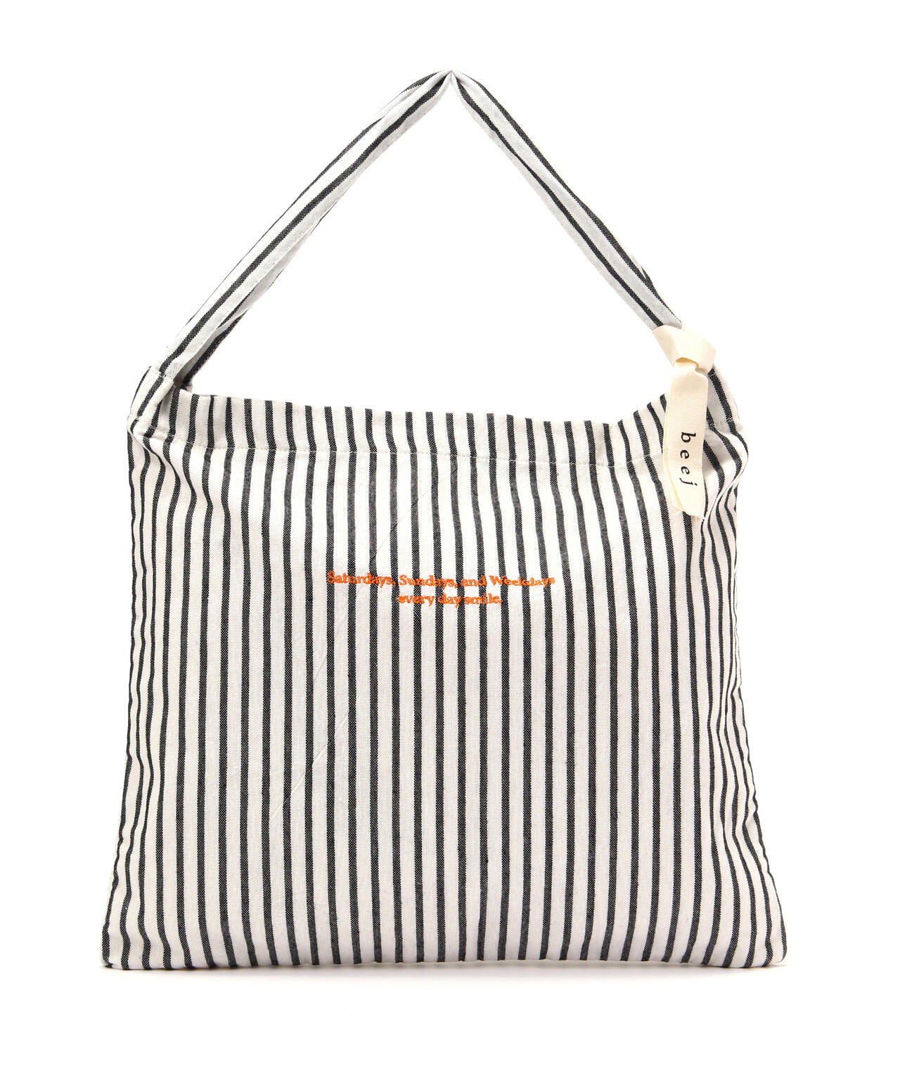beej(ビージ)stripe fabric oneshoulder bag/ショルダーバッグ