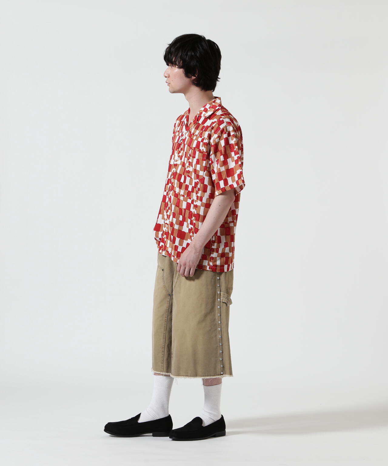 HOLO MARKET(ホロマーケット)HMV S/S SHIRTS / 総柄アロハ半袖シャツ