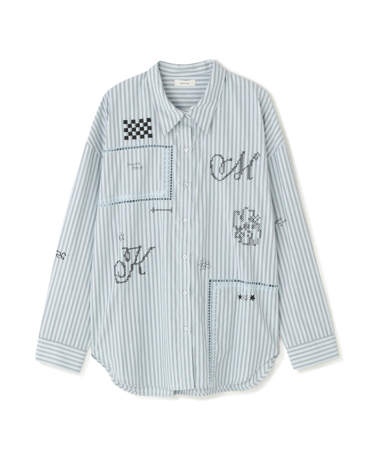 Knuth Marf(クヌースマーフ)embroidered shirt(unisex)