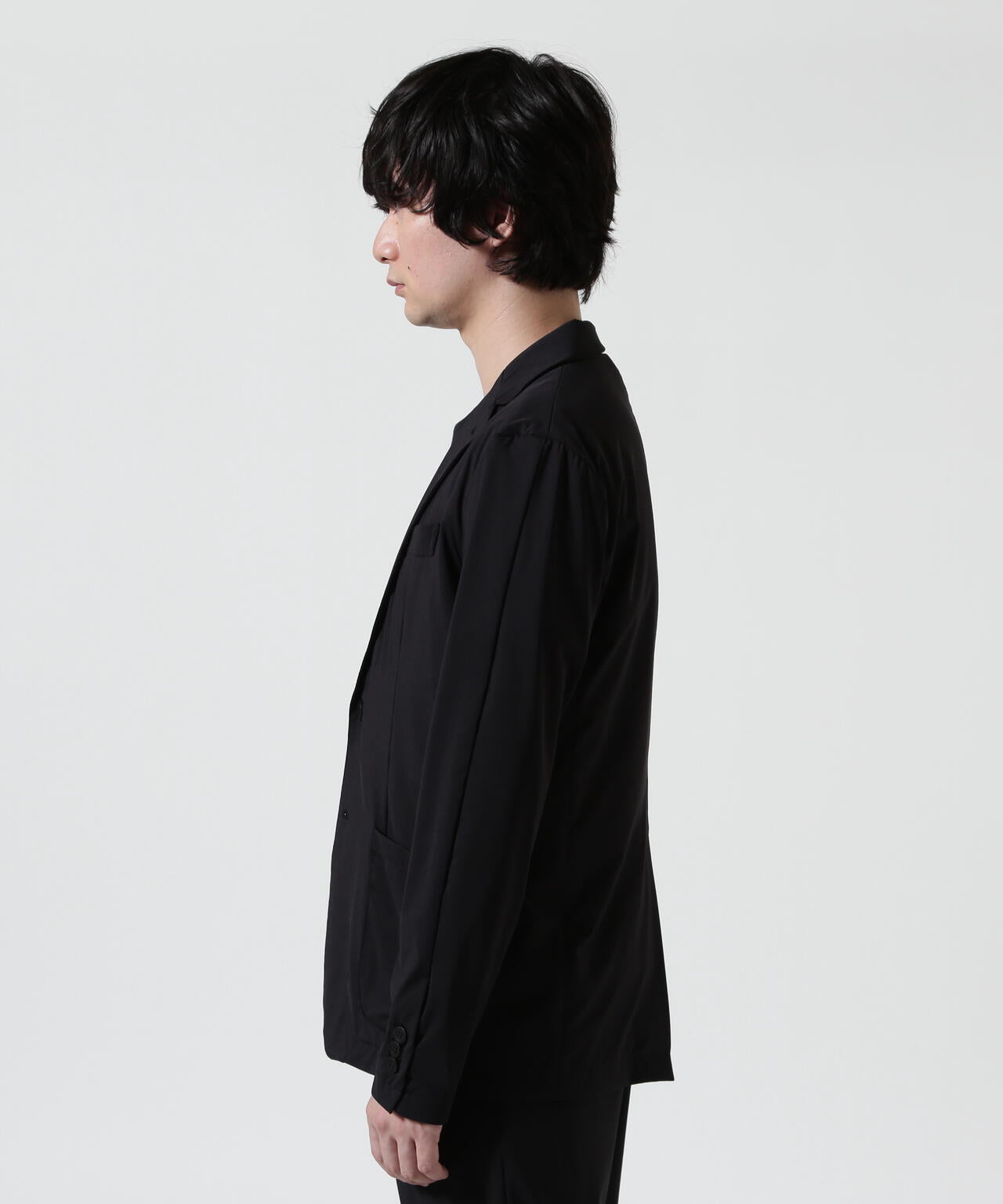 PIUORO(ピウオロ) NYLON TRICOT JACKET / ナイロントリコット ジャケット