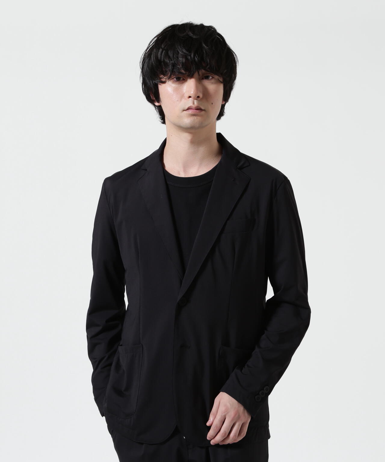 PIUORO(ピウオロ) NYLON TRICOT JACKET / ナイロントリコット ジャケット