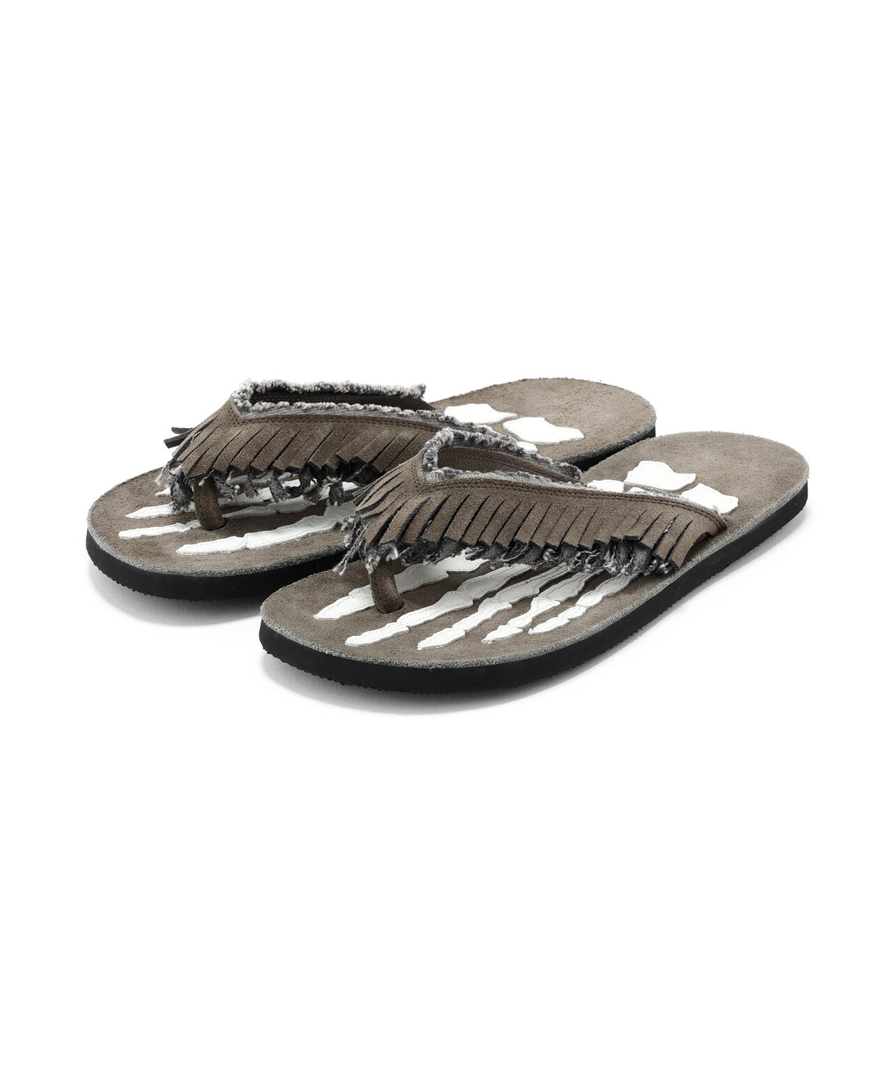 BOWWOW/バウワウ/FRINGE BONE SANDALS