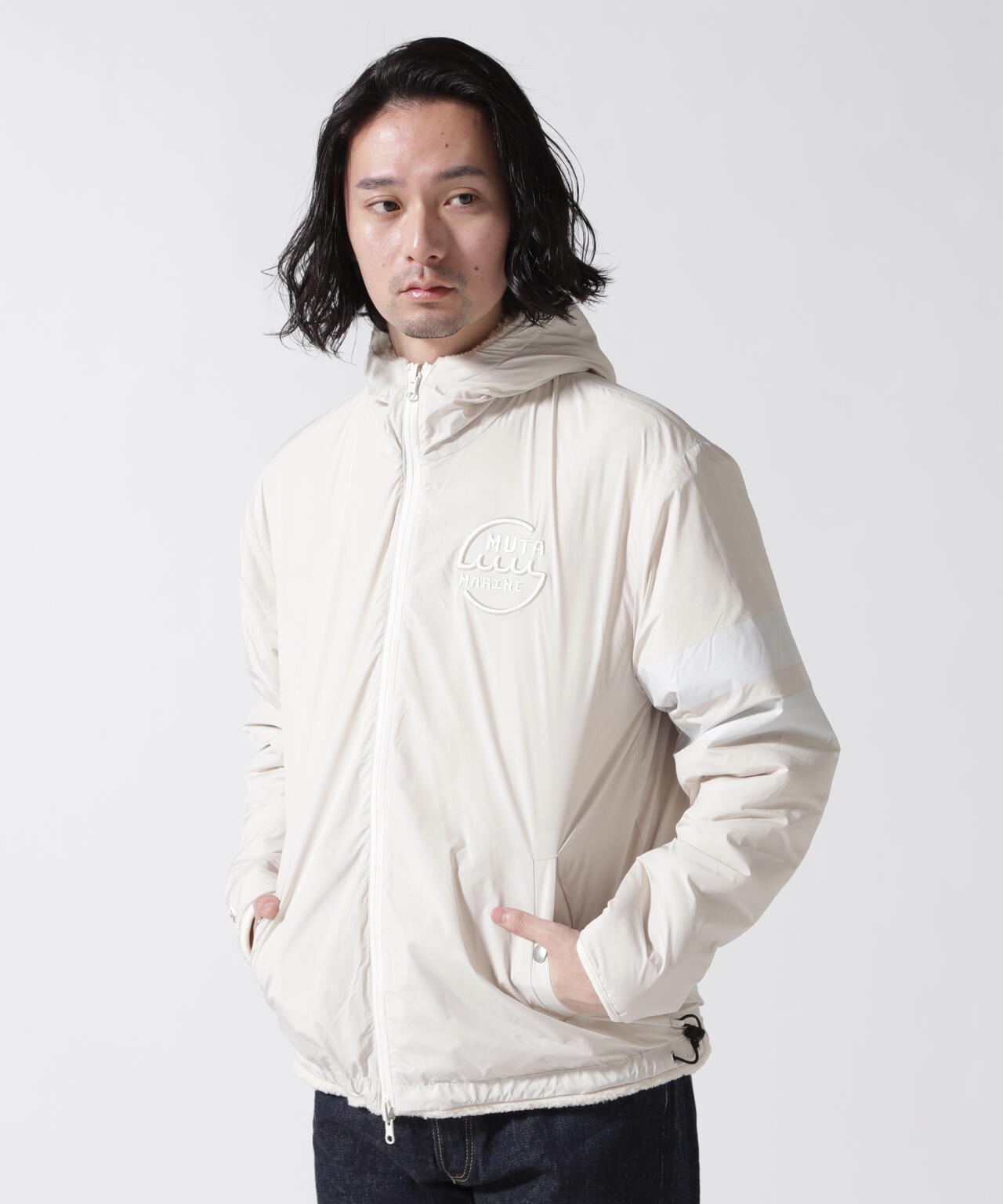 muta MARINE/ムータ マリン/別注Boa Reversible Blouson
