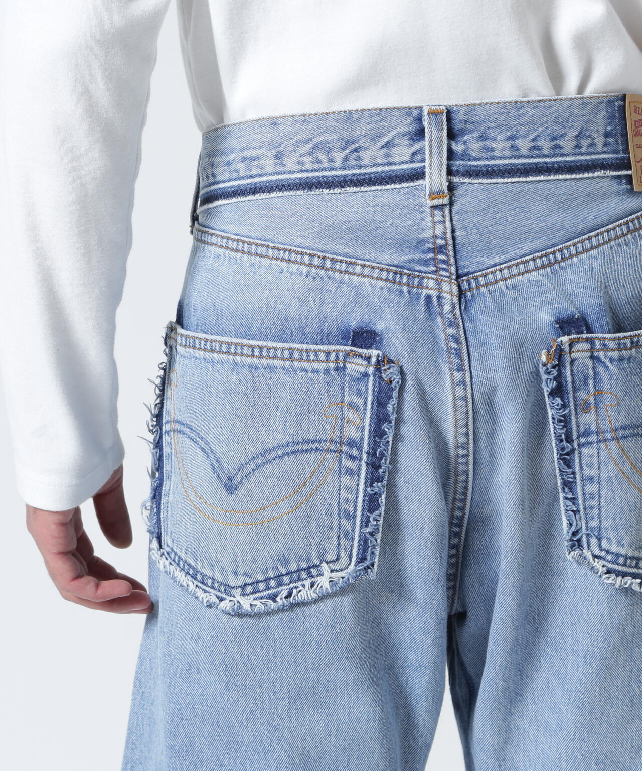 READYMADE/レディーメイド/DENIM FLARE PANTS