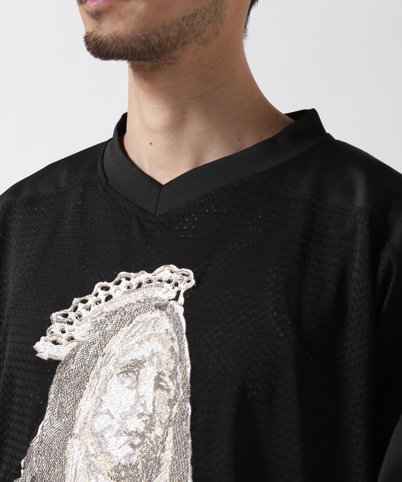 MAYO/メイヨー/MARIA EMBROIDERY GAME SHIRTS