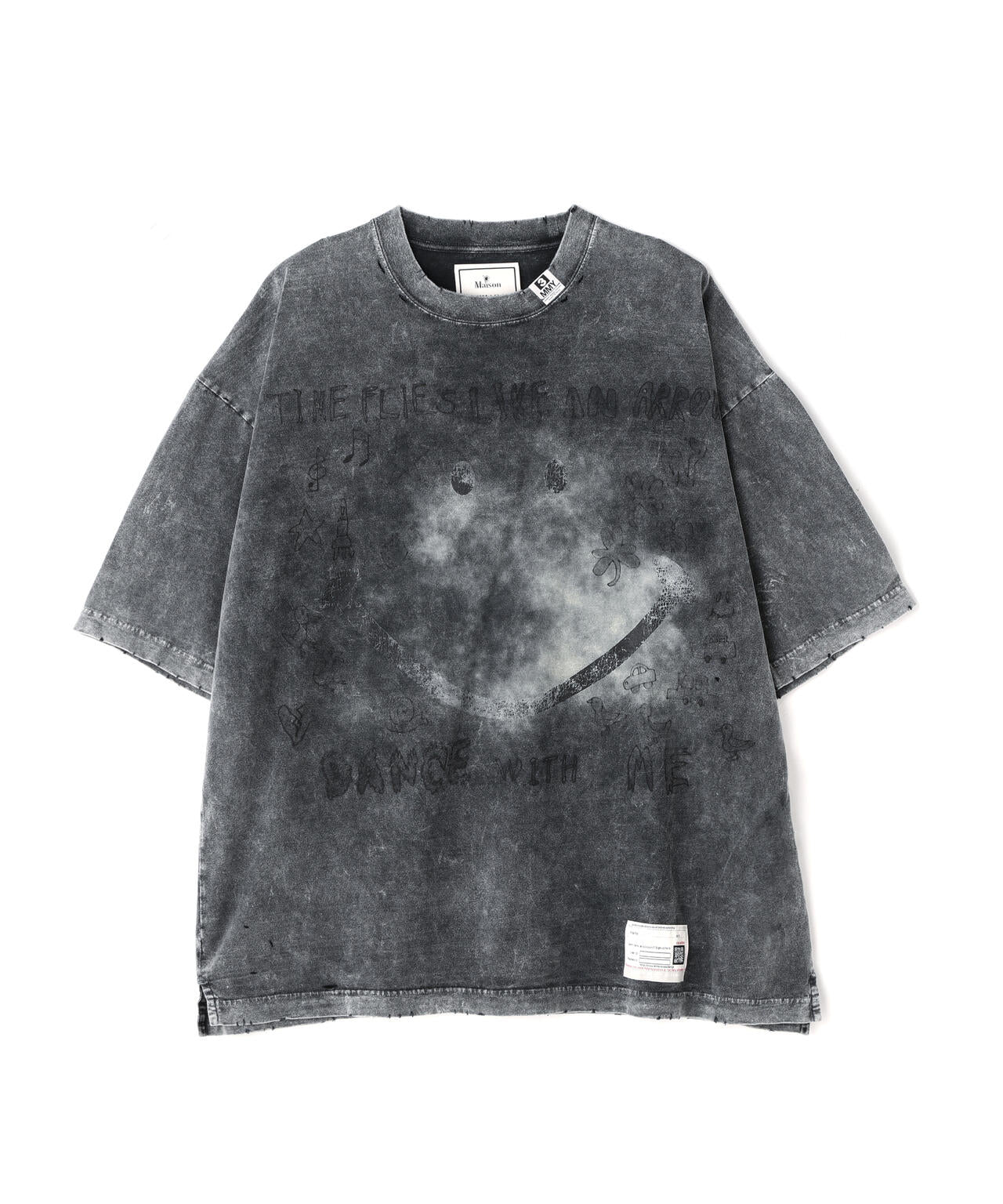 Maison MIHARA YASUHIRO/メゾン ミハラヤスヒロ/BLEACHED TEE
