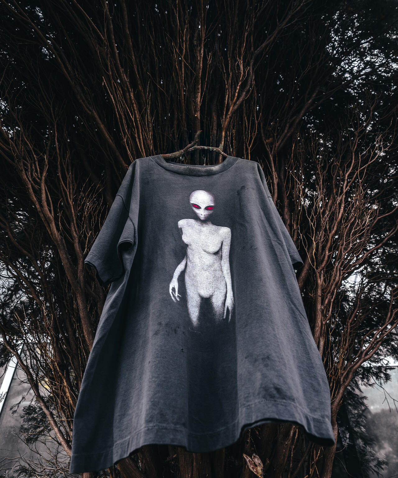 SAINT MICHAEL/セントマイケル/SS TEE ALINE BLACK