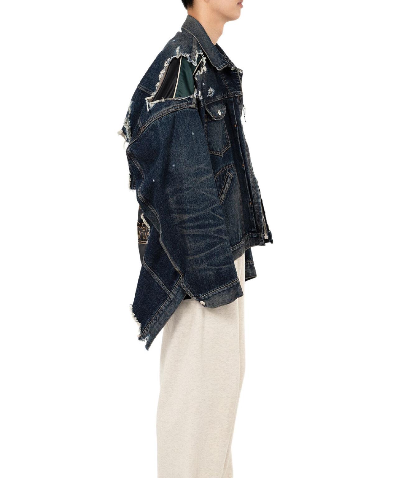 Maison MIHARAYASUHIRO/メゾン ミハラヤスヒロ/Stadium Jacket Layered Denim Jacket
