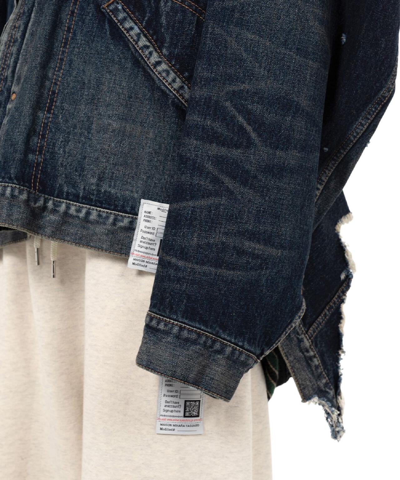 Maison MIHARAYASUHIRO/メゾン ミハラヤスヒロ/Stadium Jacket Layered Denim Jacket