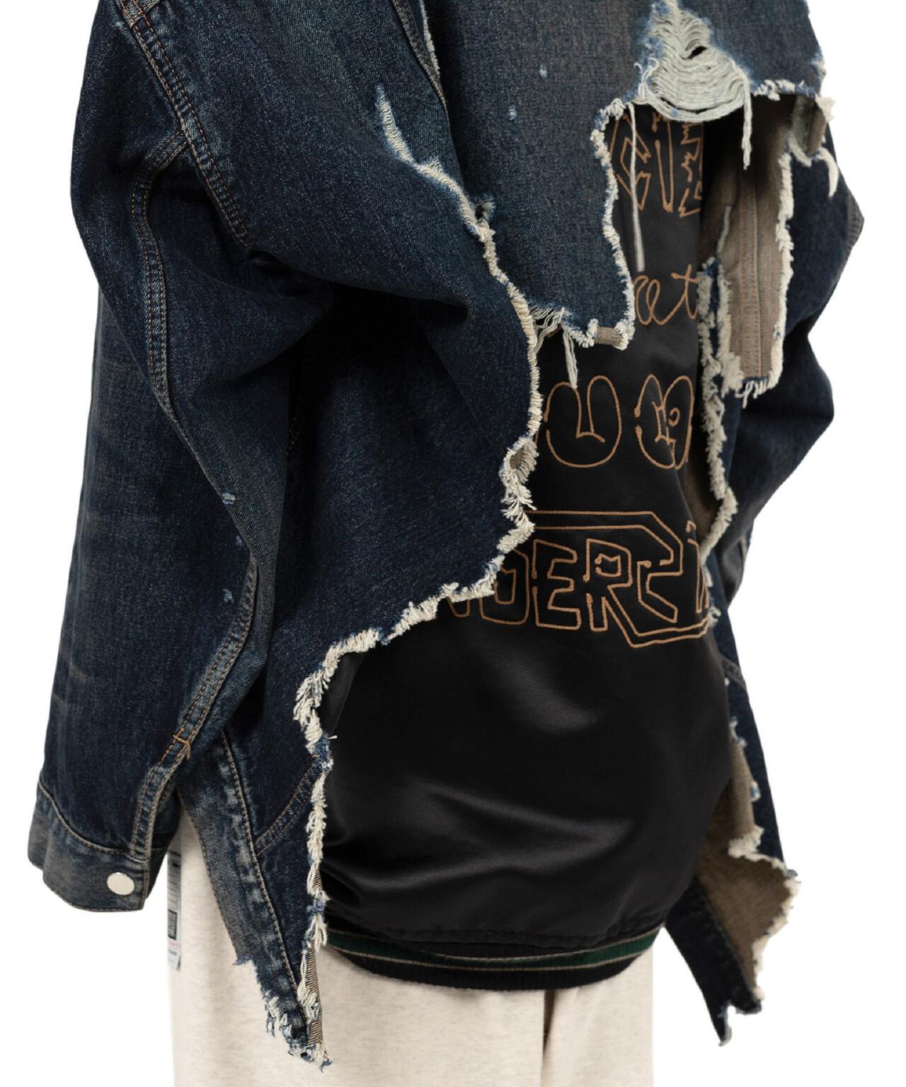 Maison MIHARAYASUHIRO/メゾン ミハラヤスヒロ/Stadium Jacket Layered Denim Jacket