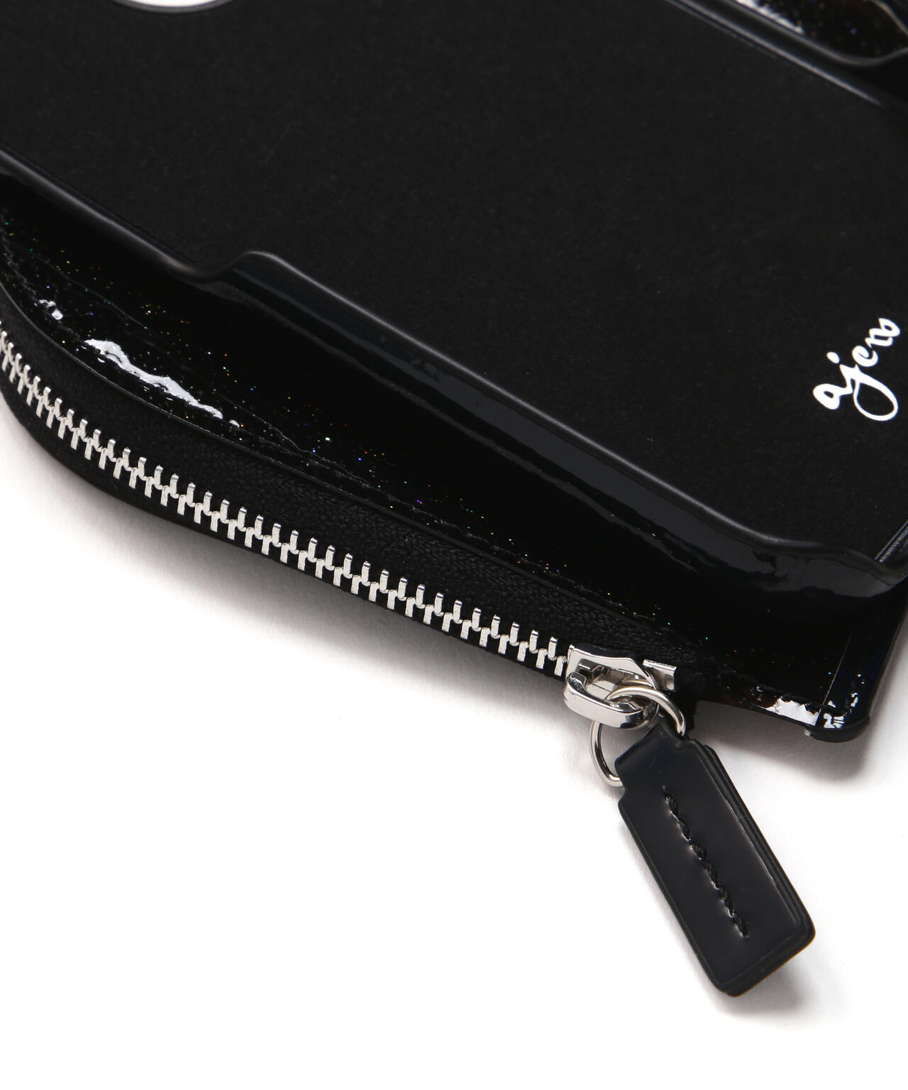 ajew/エジュー/PVC HEART PLANET POCKET CASE/i Phone16_16Pro