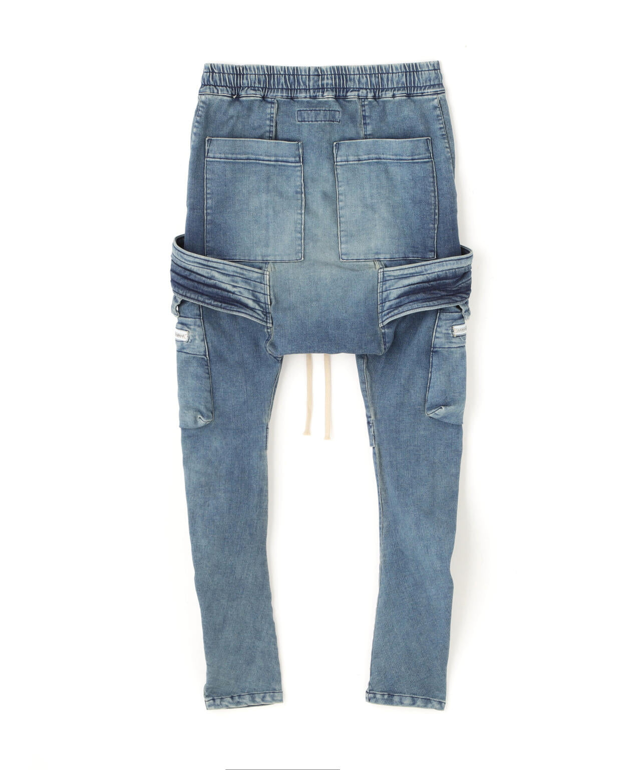 A.F ARTEFACT/エーエフ・アーティファクト/INDIGO DENIM CARGO SKINNY PANTS