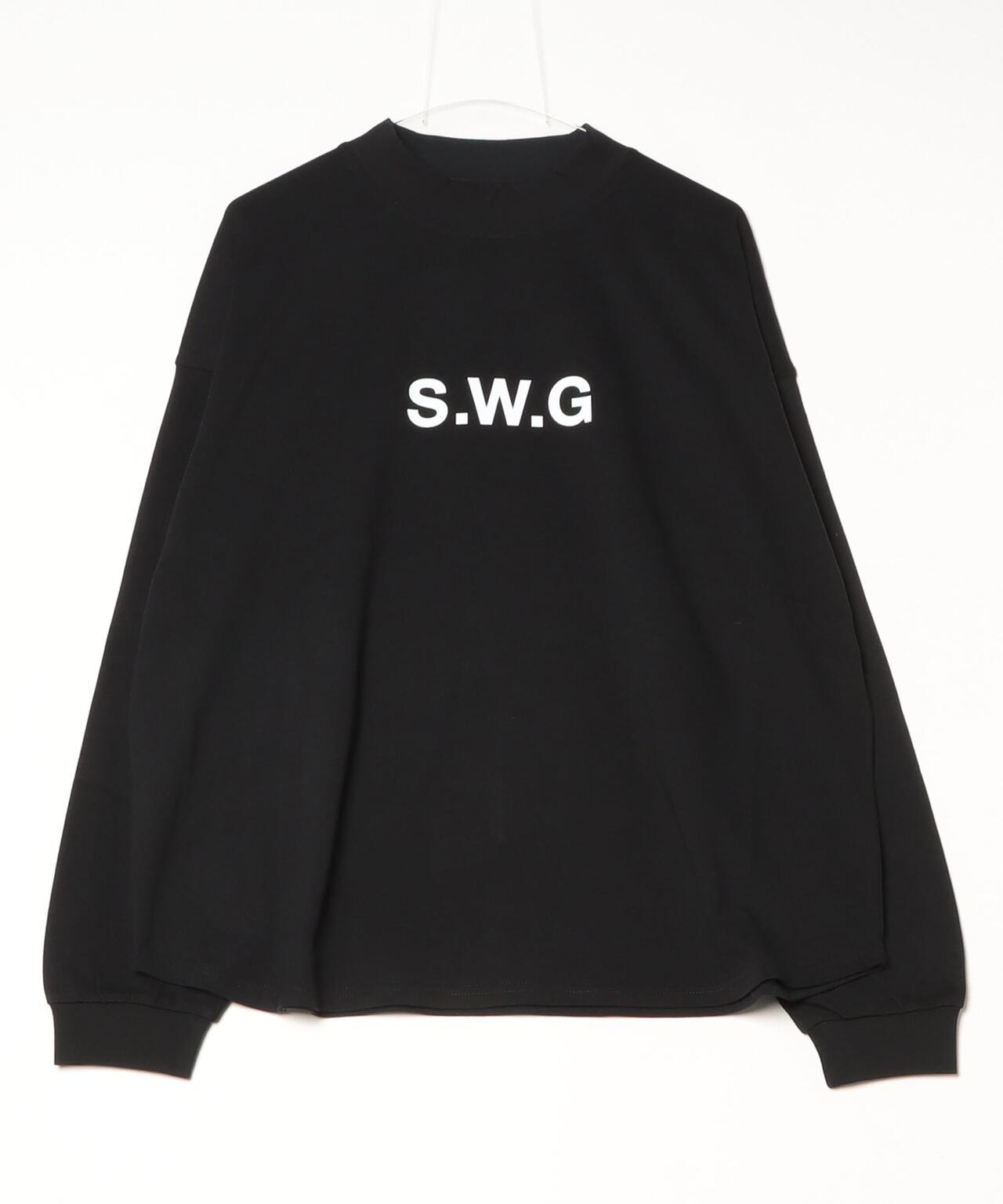THE SWINGGGR/ザ スウィンガー/HI NECK LONG TEE