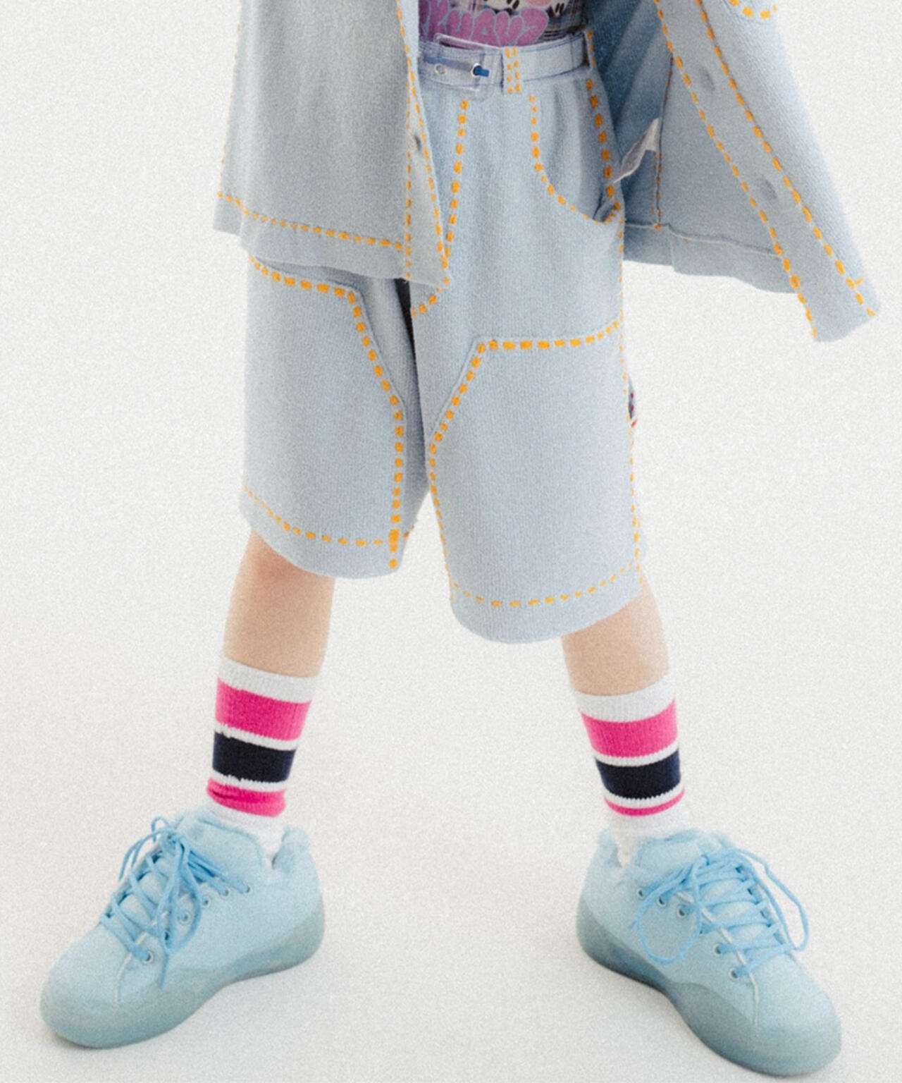 PHINGERIN/フィンガリン/別注SUMMER PG1 W KNEE SHORT