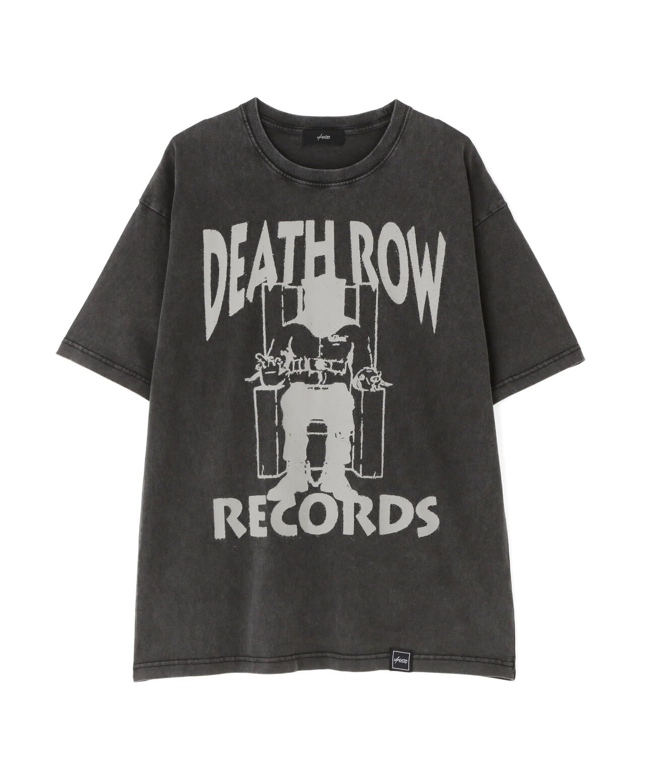 U/MUSIC(ユーミュージック)/DEATH ROW REC/SS Tee/BLACK