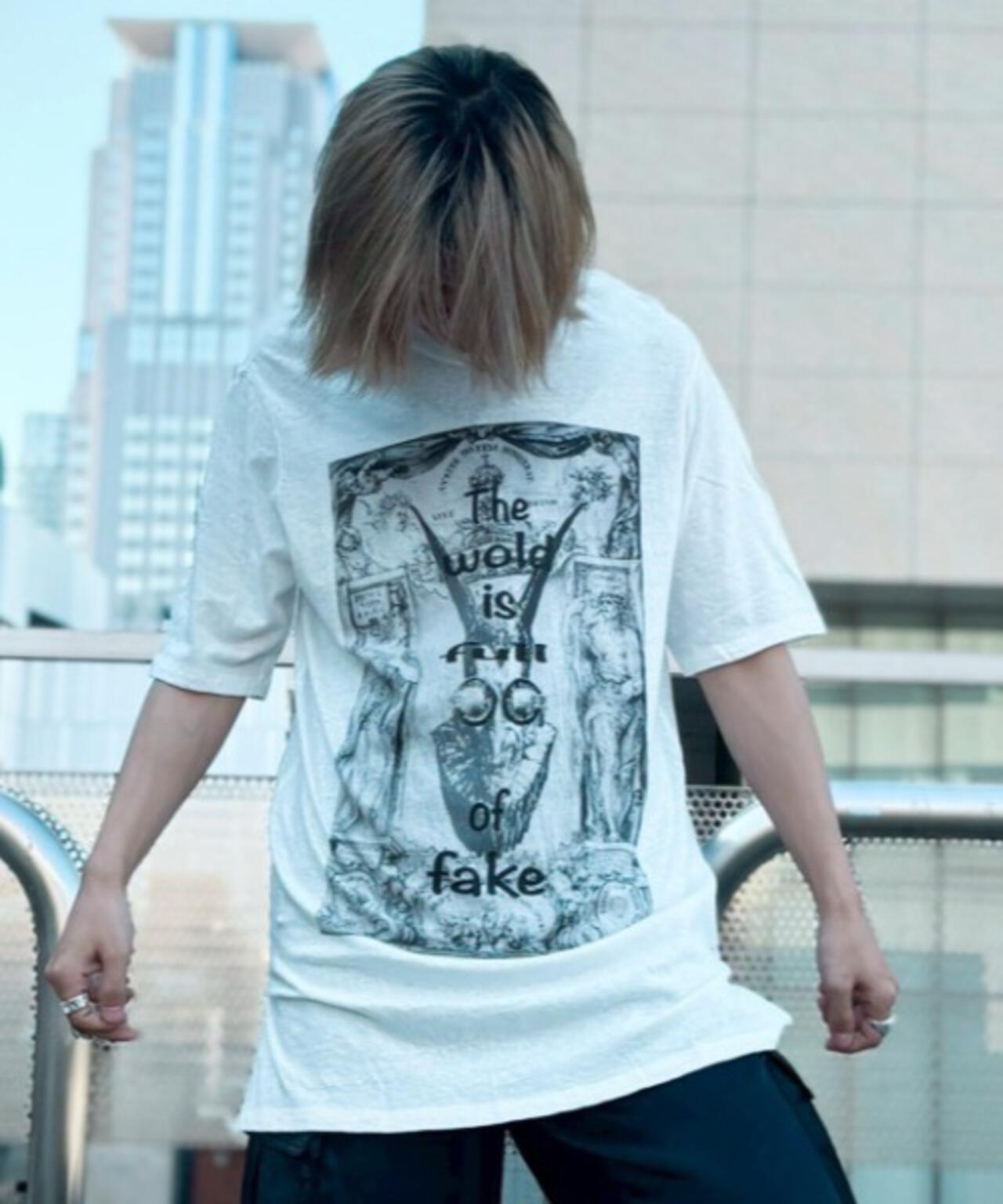 SHARE SPIRIT/シェアースピリット/Fake Satan Tee